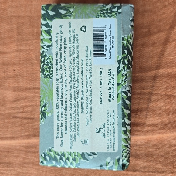Soap & Paper Factory Roland Pine Shea Butter Soap - Picture 8 of 10